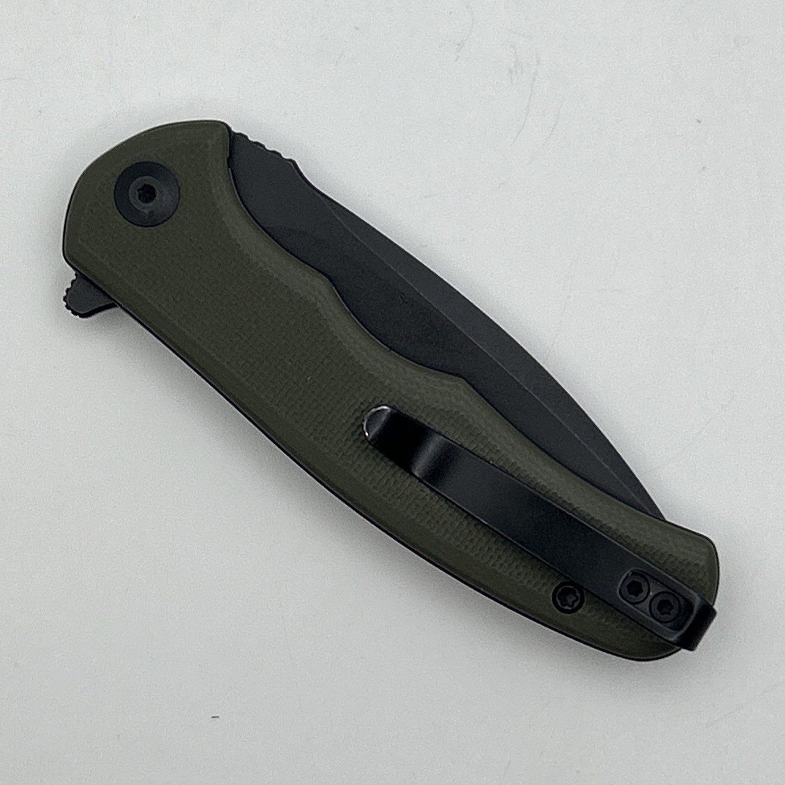 CIVIVI Mini Praxis Folding Knife 2.98" D2 Plain Edge Blade G10 Handle C18026C-1