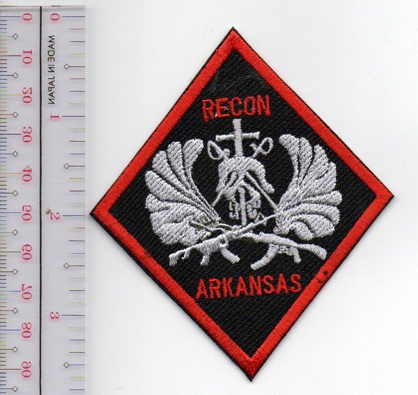 US Army  Recon Team Arkansas Patch NO TARIFF