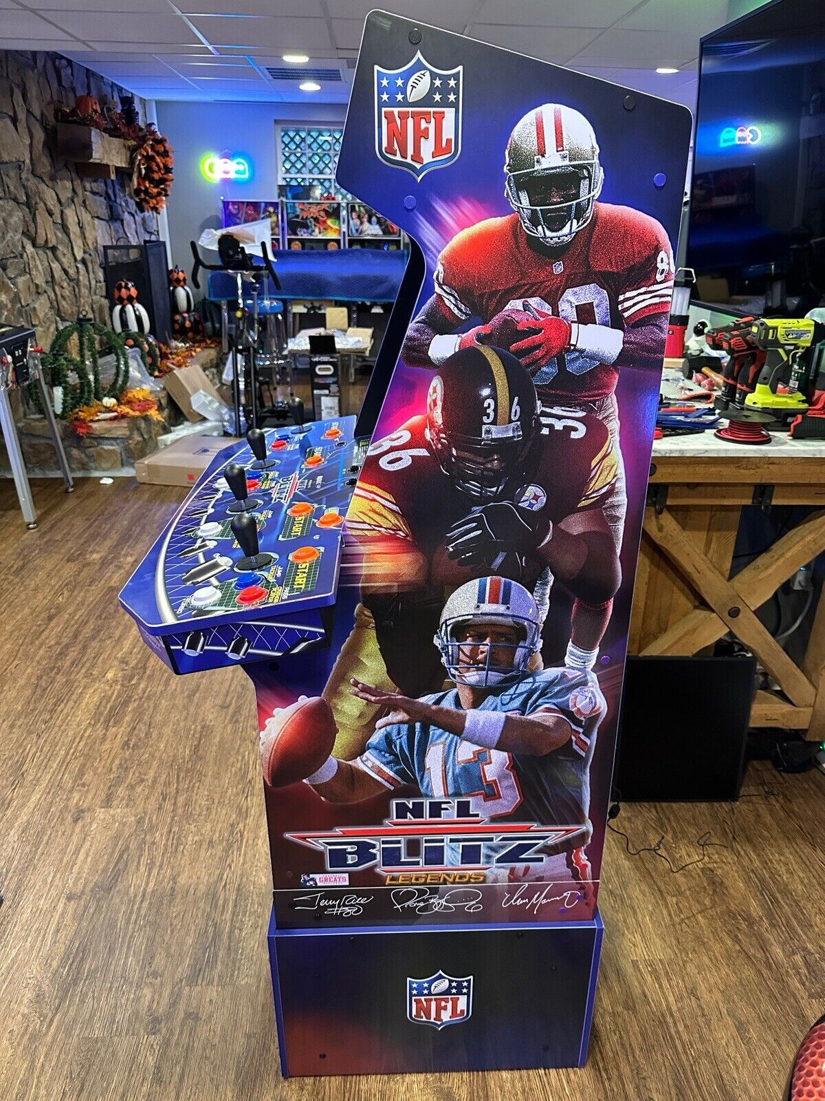 Arcade1up  - NFL Blitz - Screw Hole Caps/Covers