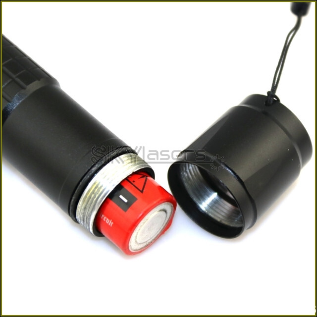 1mw 532nm Adjustable Focus Green Laser Pointers Visible Beam Light Flashlight