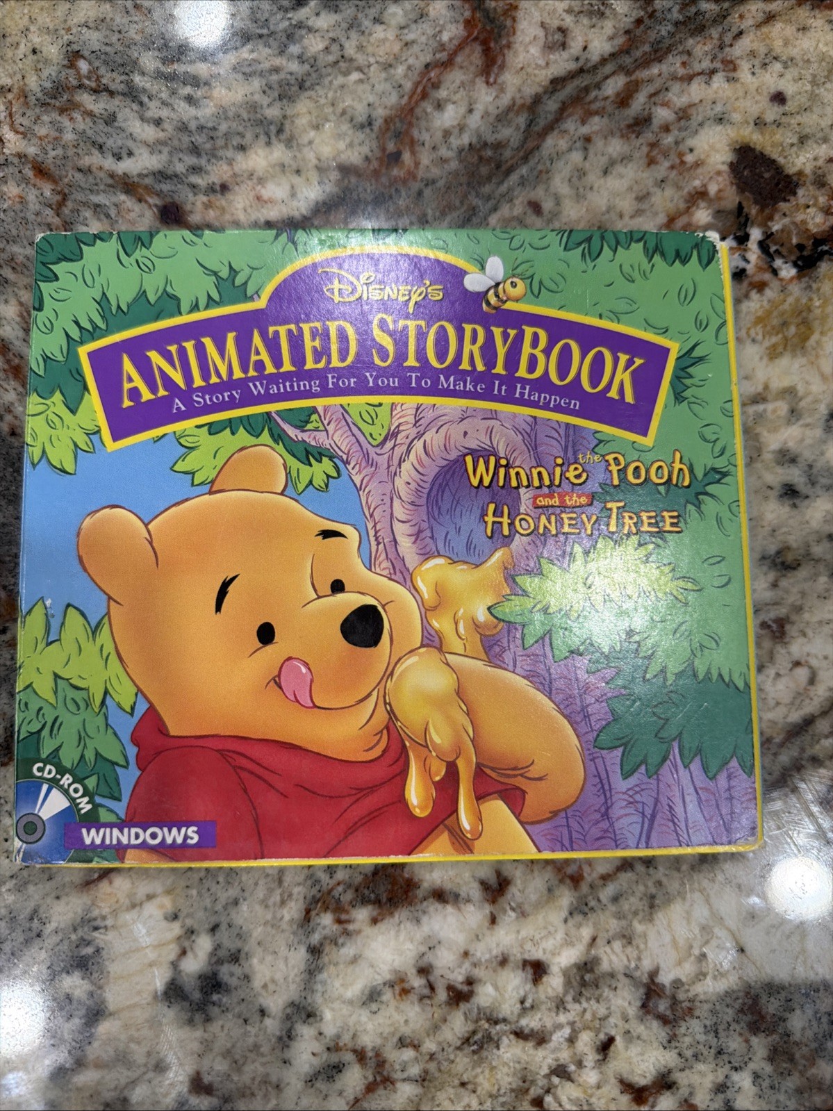 Vintage Disney Animated StoryBook Winnie The Pooh Honey Tree PC CD-ROM Game