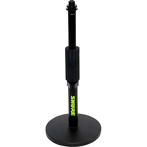 Shure Desktop Mic Stand w/ Standard Height Adjust Twist Clutch - 6" Base #R8176