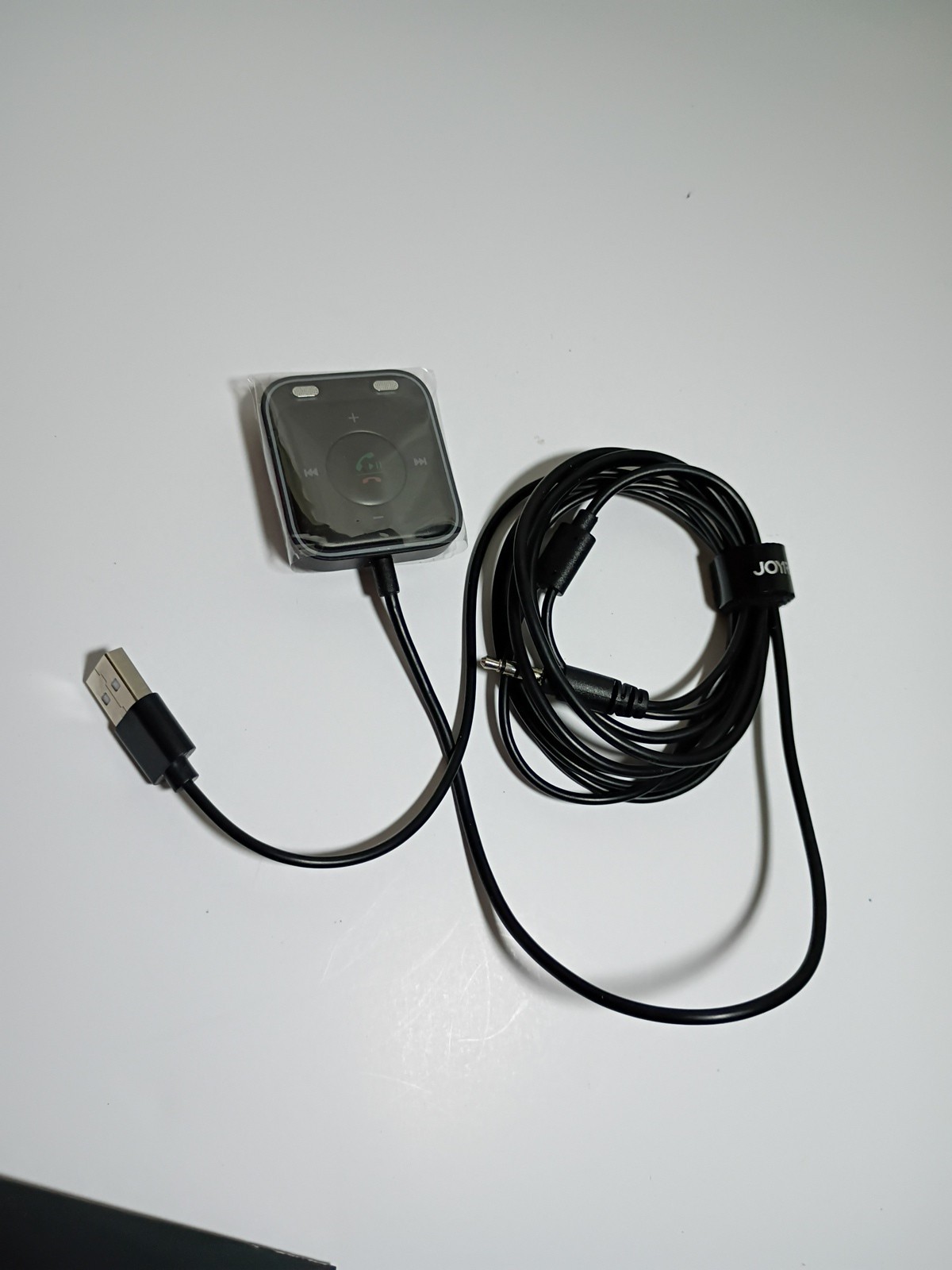 JOYROOM Bluetooth 5.4 AUX Car Adapter Dual Mic Noise Cancellation JR-CB3