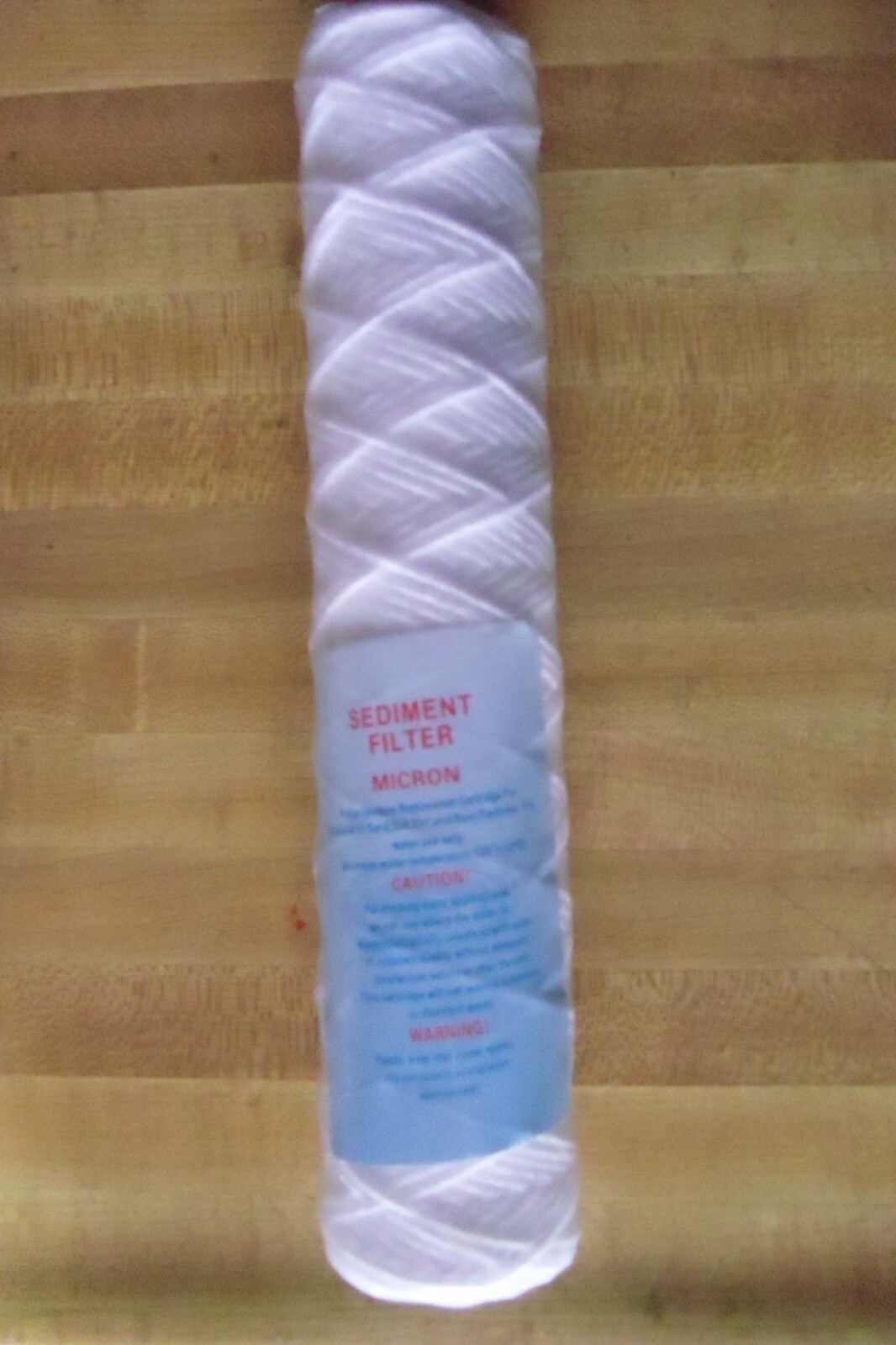 5 MICRON SEDIMENT FILTER 10"  LOT OF 11  POLYPROPYLENE STRING WOUND