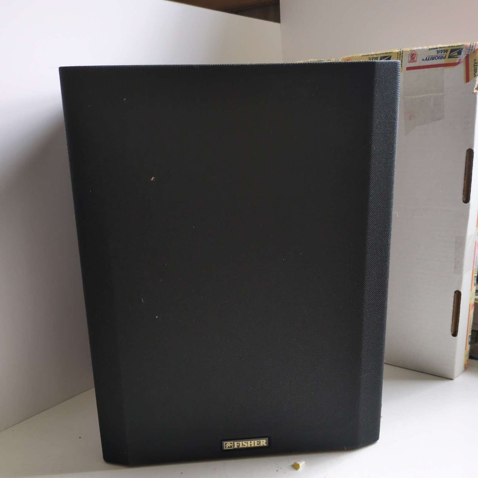 Pair of Fisher ST-992W 3-Way Speakers 100W Black Home System Audio NIB