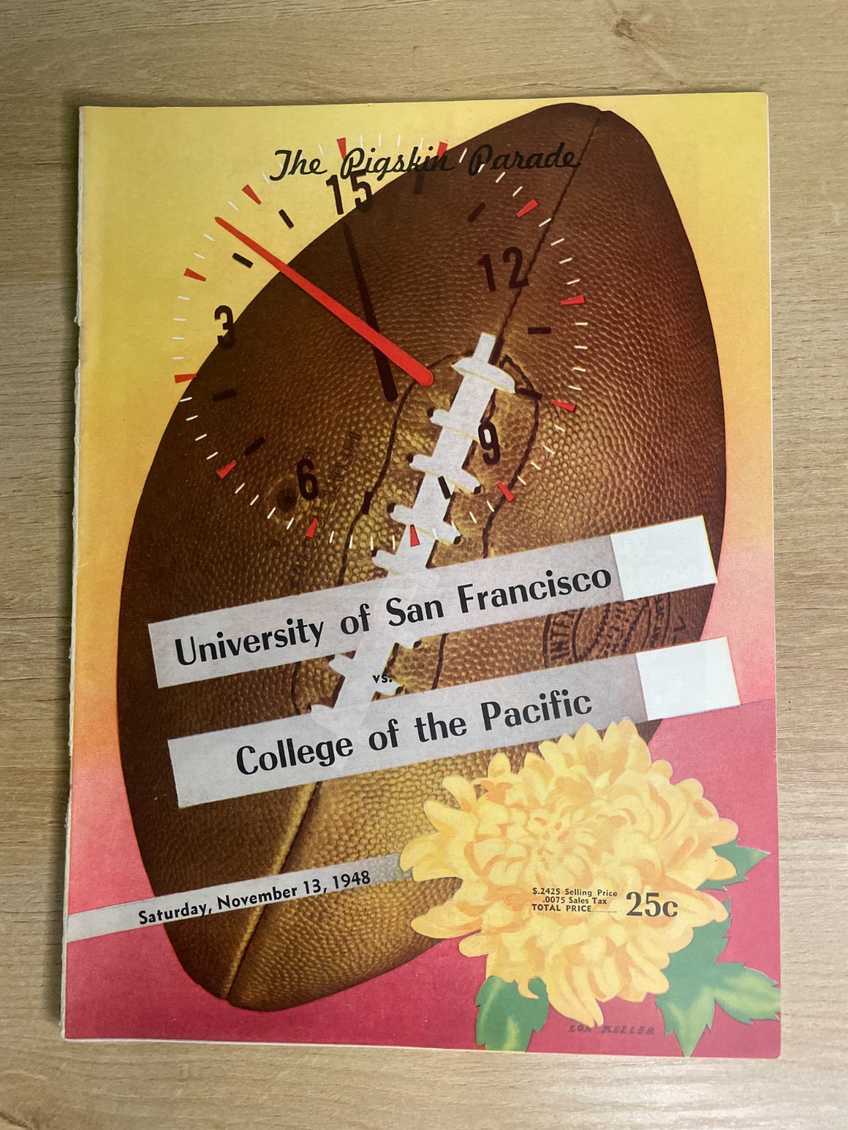 The Pigskin Parade November 13, 1948 San Francisco Football Program B3336