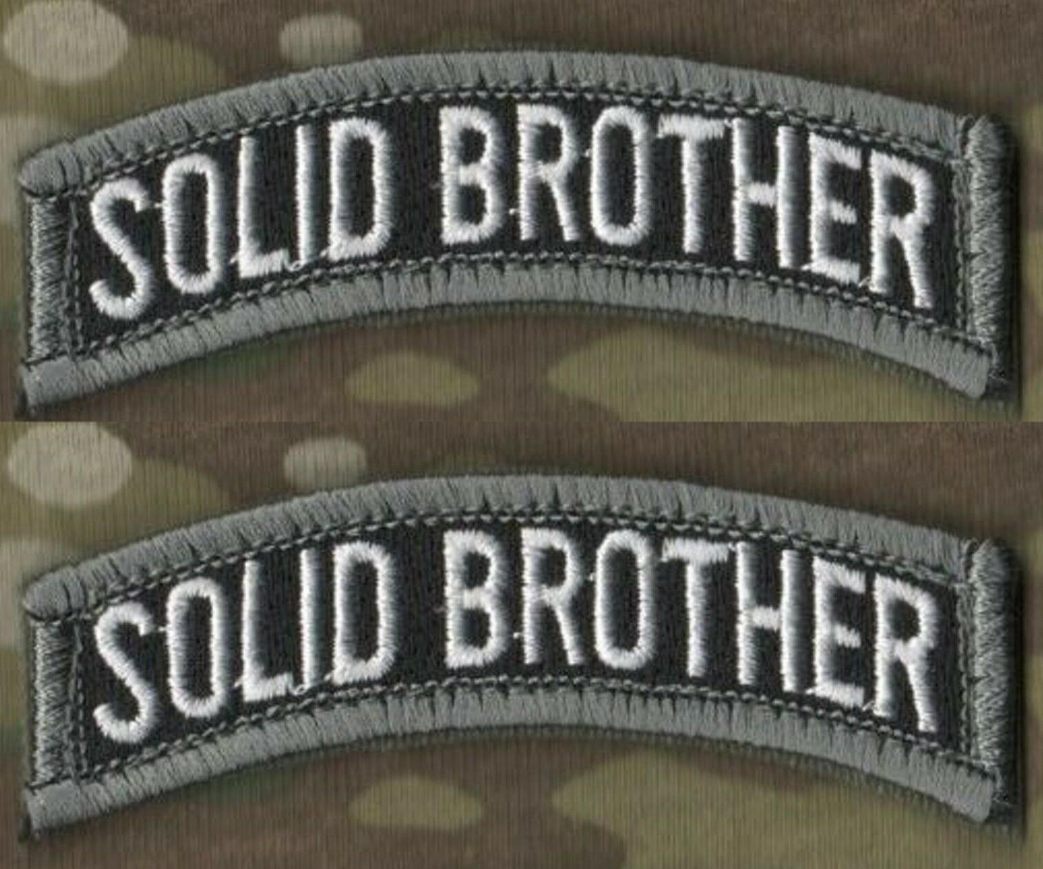 JSOC SEAL ODA RANGERS SPECIAL FORCES OPERATOR burdock TAB: Solid Brothers X 2