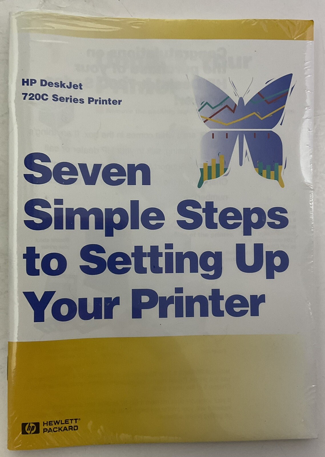 HP DeskJet 720C Series Printer Manual Sealed No Disk PreownedBookCom
