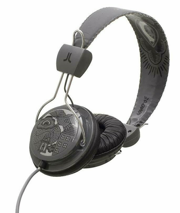 WeSC Limited Edition Birdy Nam Nam Premium Gray Over the Ears Headphones NIB