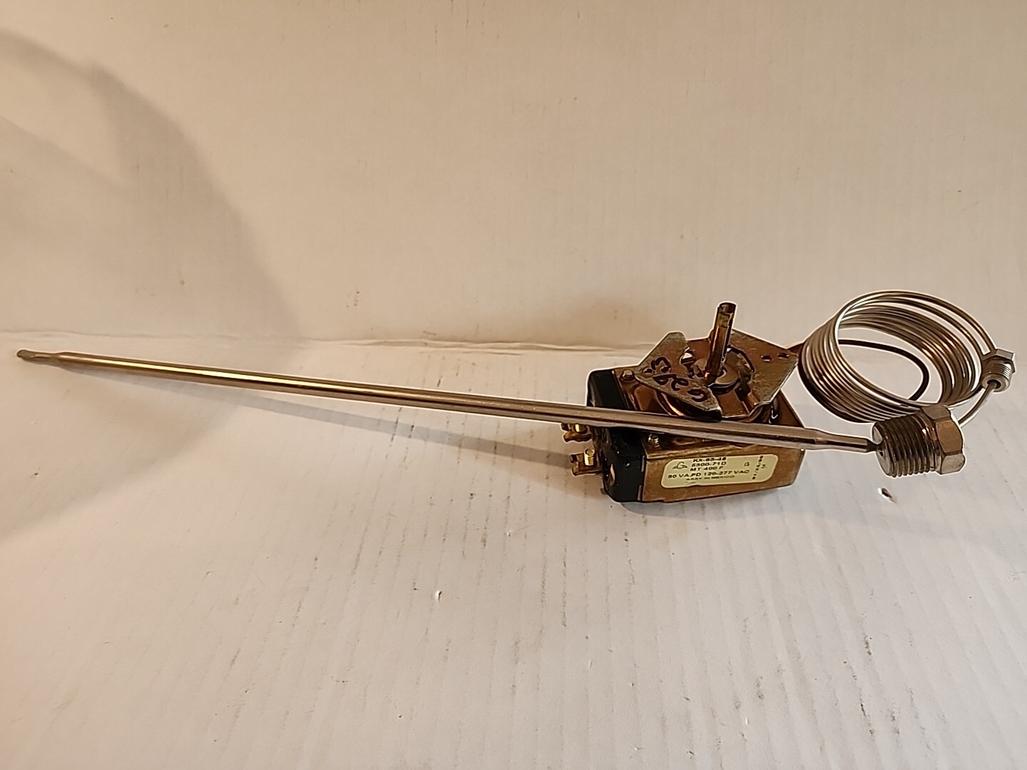 ROBERT SHAW  KX-65-48 dip sealed thermostat 5300-714 200-400*F NEW, 46-1098