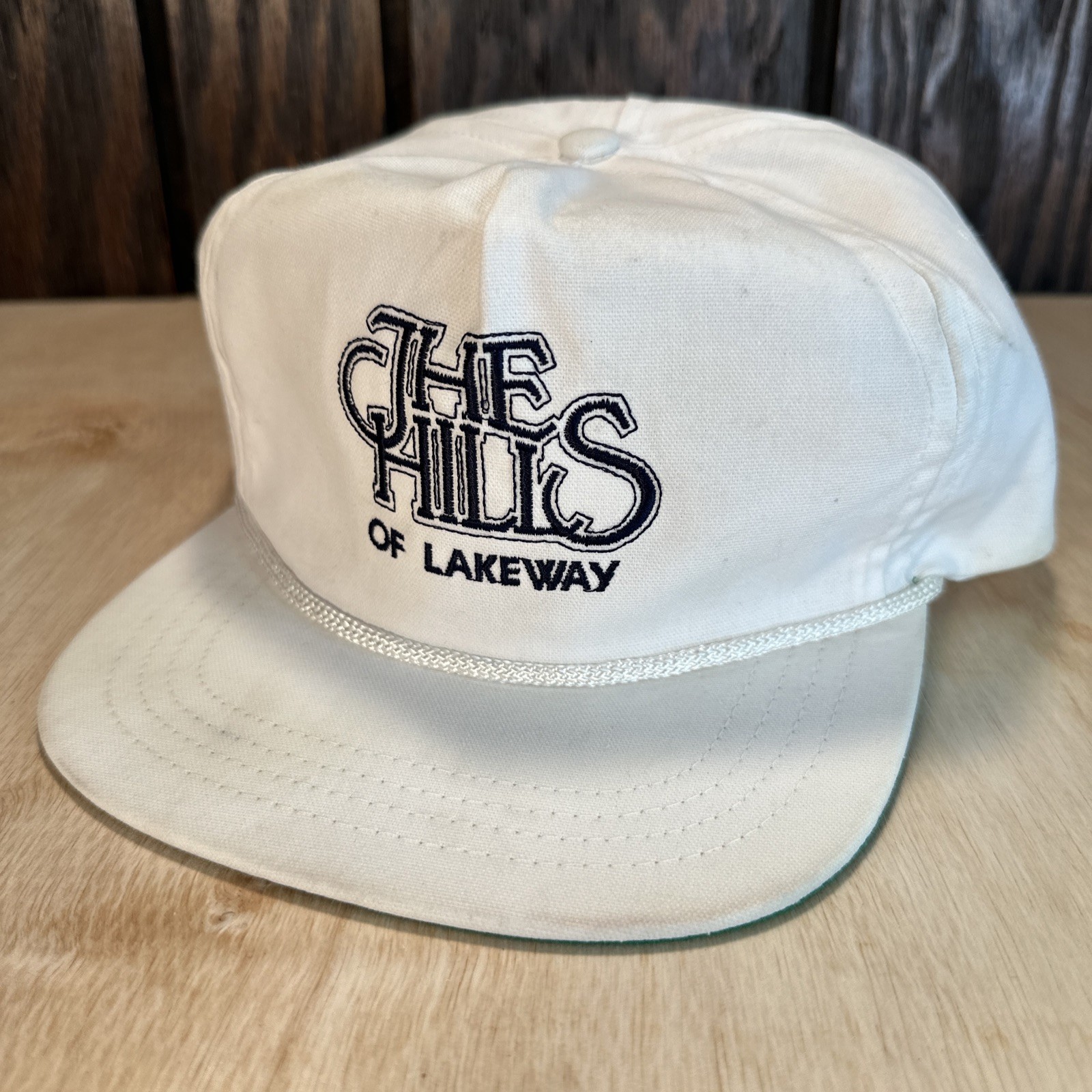 The Hills of Lakeway Vintage Golf Hat Duckster Made in USA 80s 90s Austin Texas