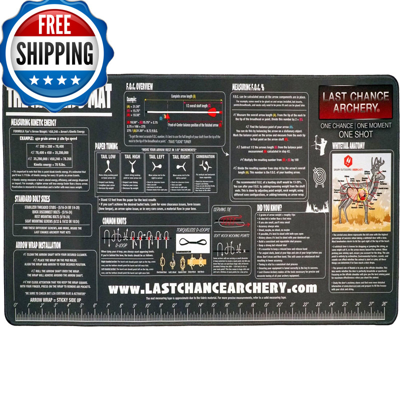 Last Chance Archery Archery Archers Workbench Mat