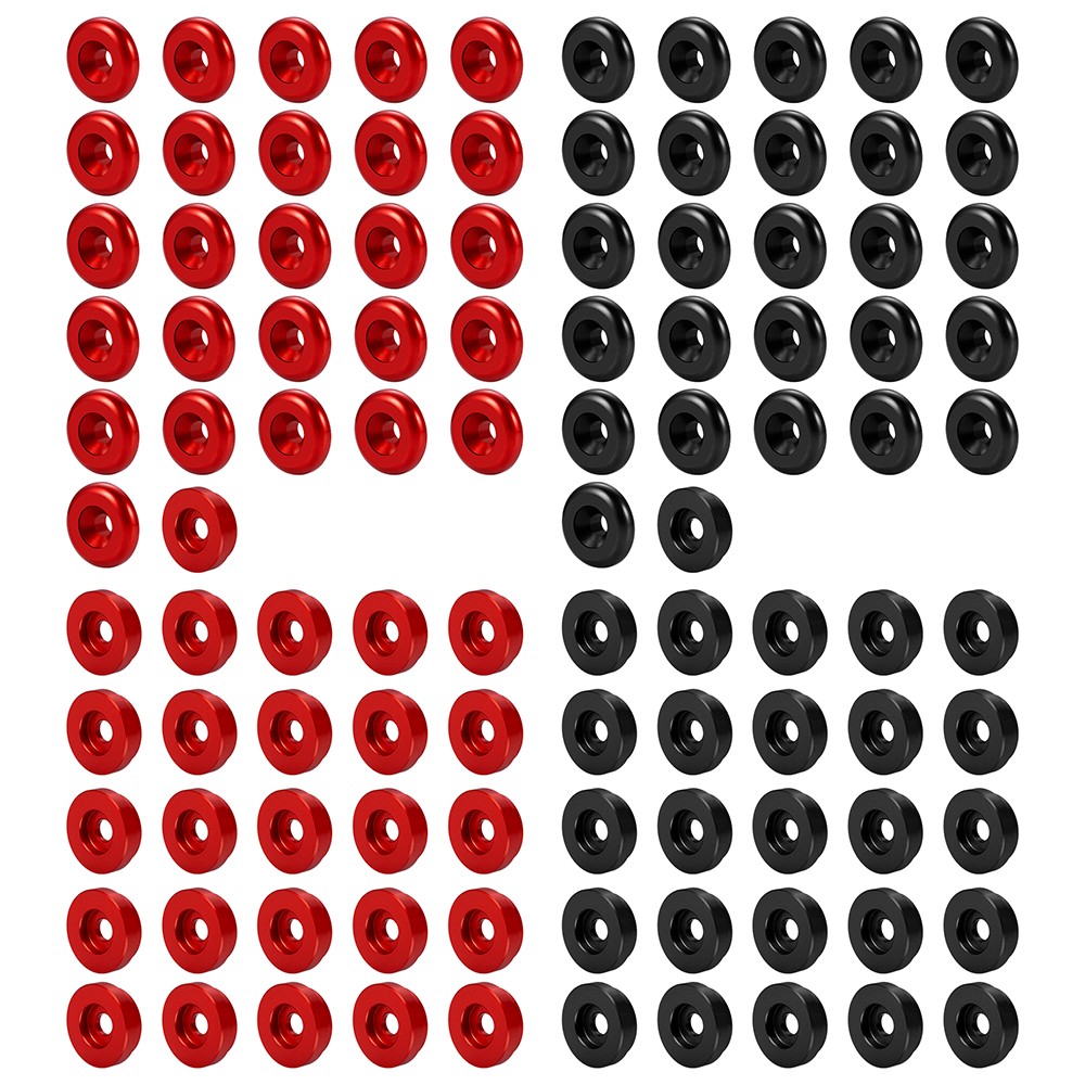 CNC Alloy Washer Fix Nut Body Cover Shell Pad For 1/5 LOSI 5IVE-T 2.0 RC Car
