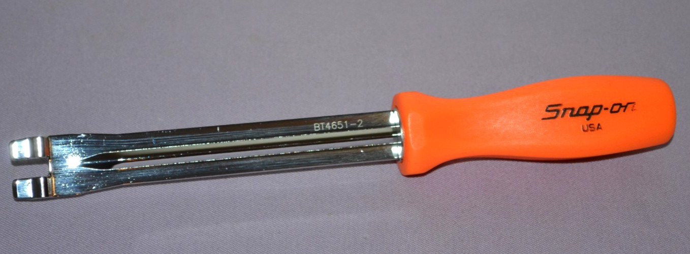 Snap On BT4651-2 Brake Slack Adjuster Release Tool Orange Hard Handle--New Other