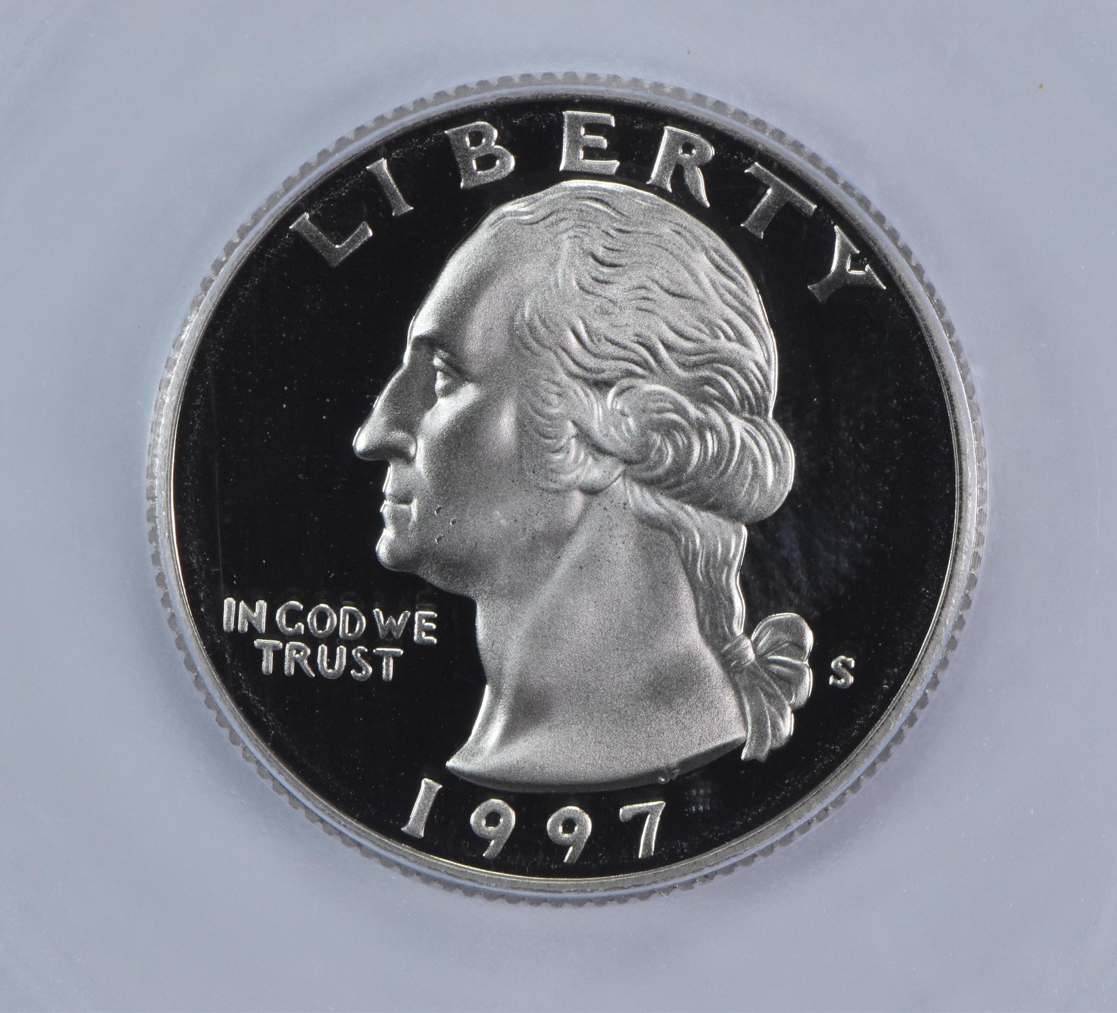 1997-S Washington Quarter PR70 DCAM ICG