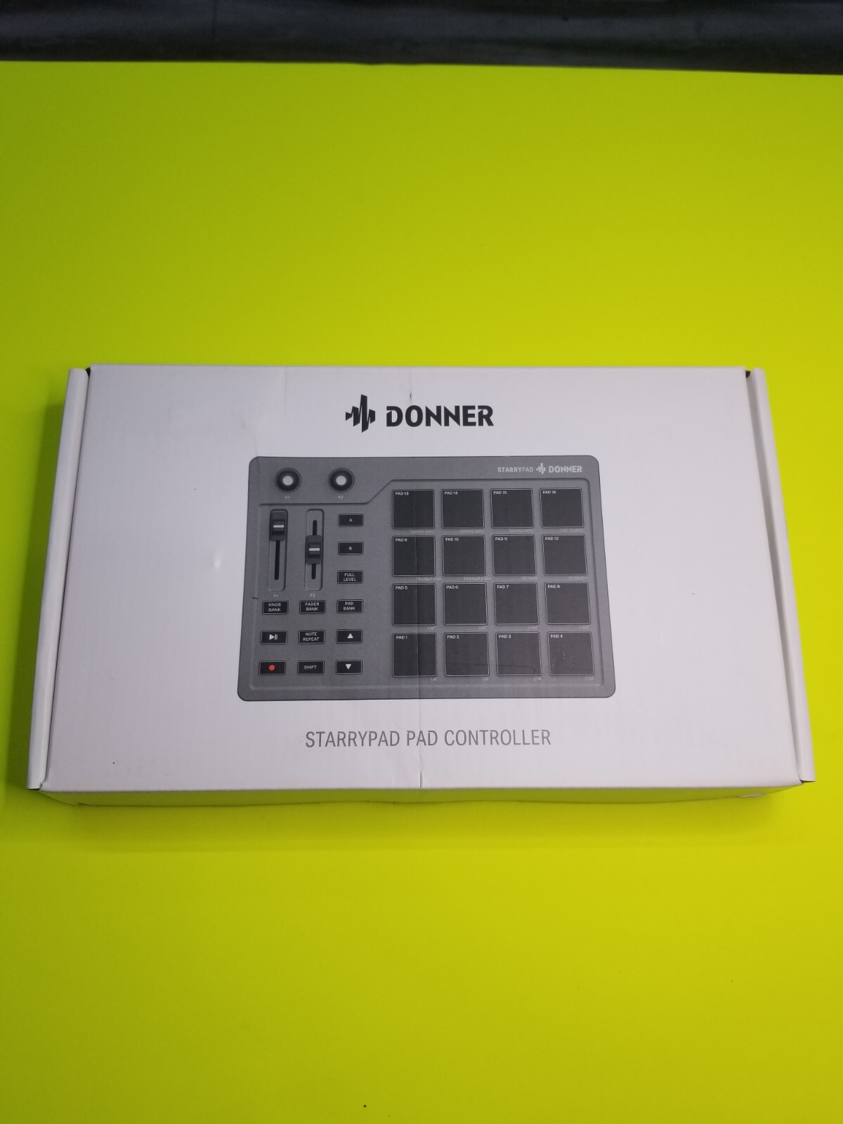 Donner  Starrypad Controller-DPD-16 Pad Black