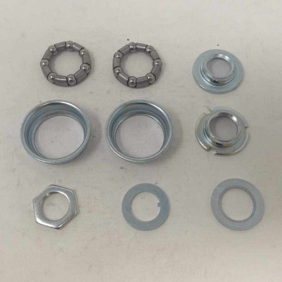 Bottom Bracket Set w/Bearings For 1/Piece Crank 5/16x7 BMX Cruiser Bike Bicycle