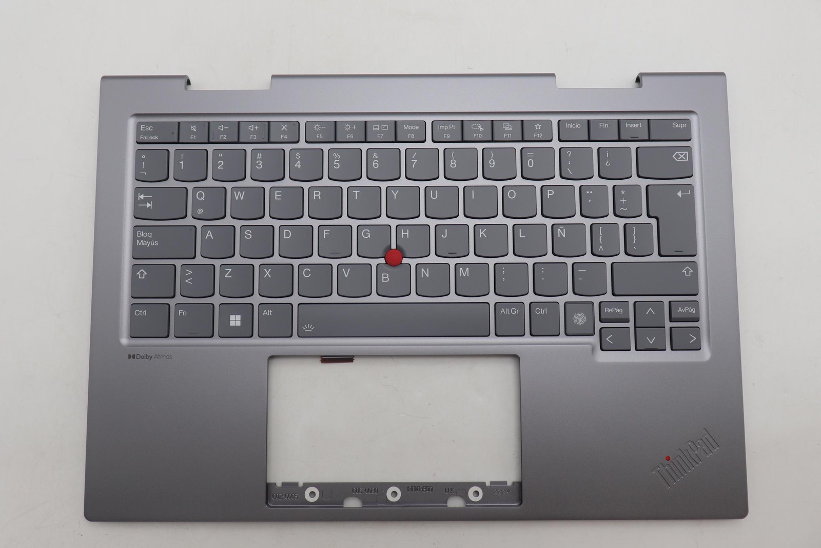 5M11P34979 GRP_KBD_BZL_LA SPA_WL_LG_CHY C-cover with keyboard Spanish layout Lun