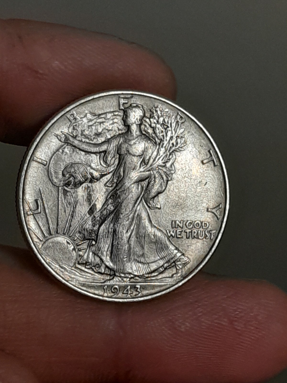 1943- P Walking Liberty Half Dollar #5