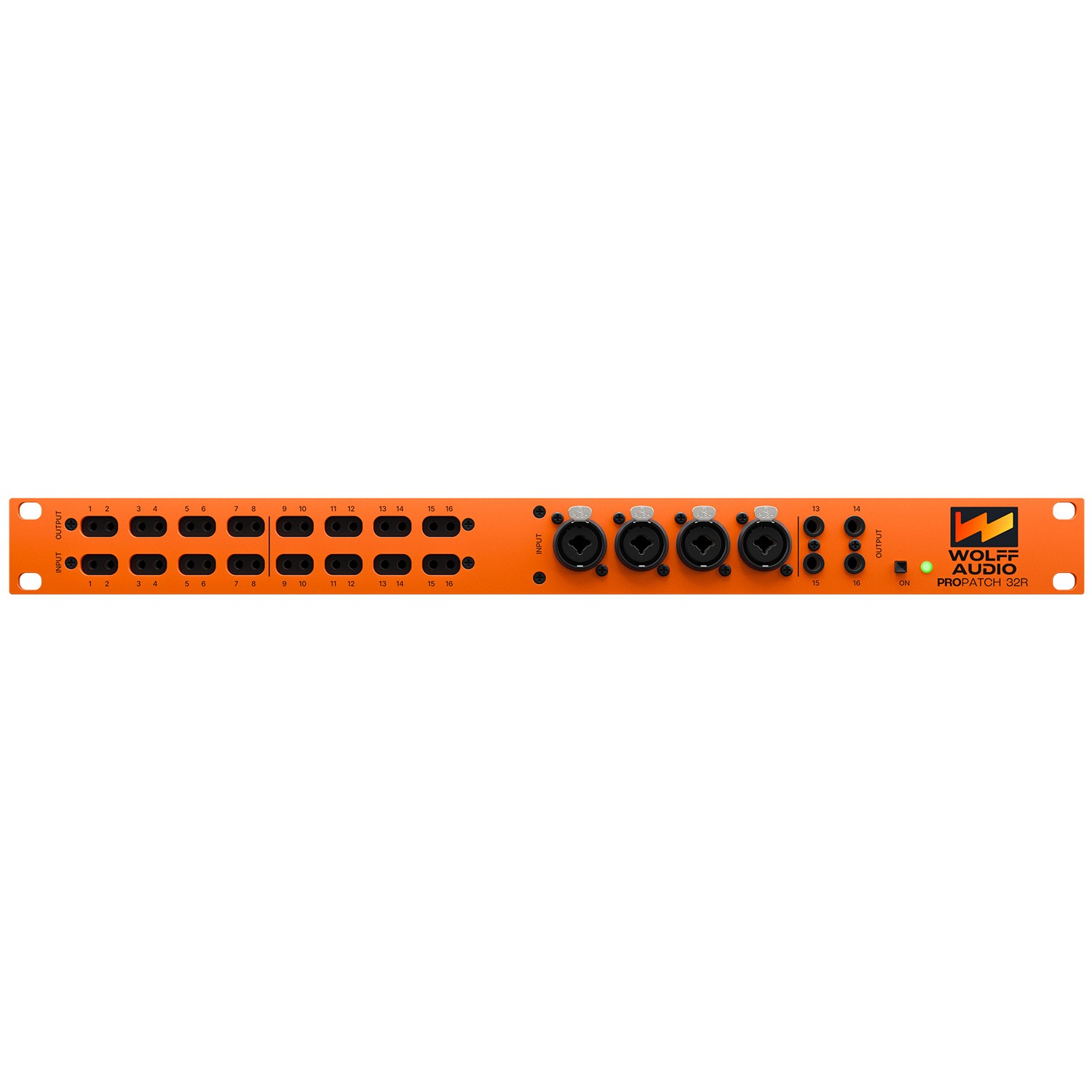 Wolff Audio ProPatch 32R 16-in/16-out Digitally-Controlled Analog Patch Bay