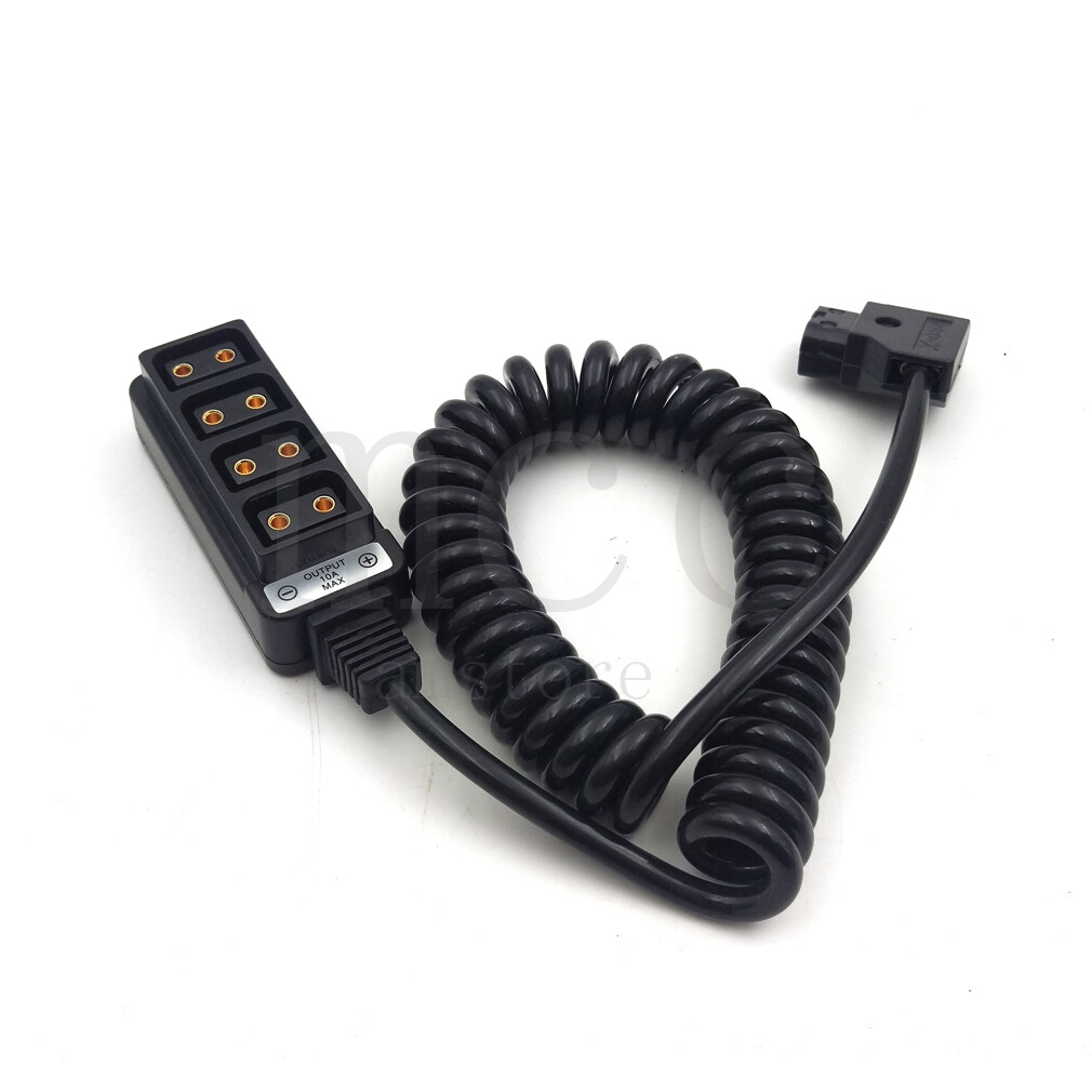 D-Tap to 4-Port Female Camera power Supply Distributor DTAP Fourway Splitter