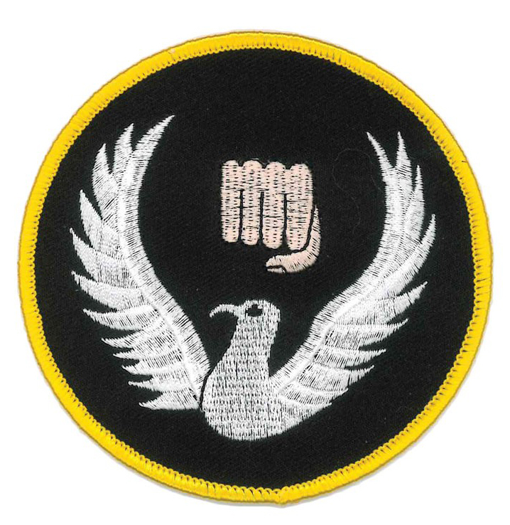Hapkido Bird and Fist Martial Arts Patch - 3.5" P1153