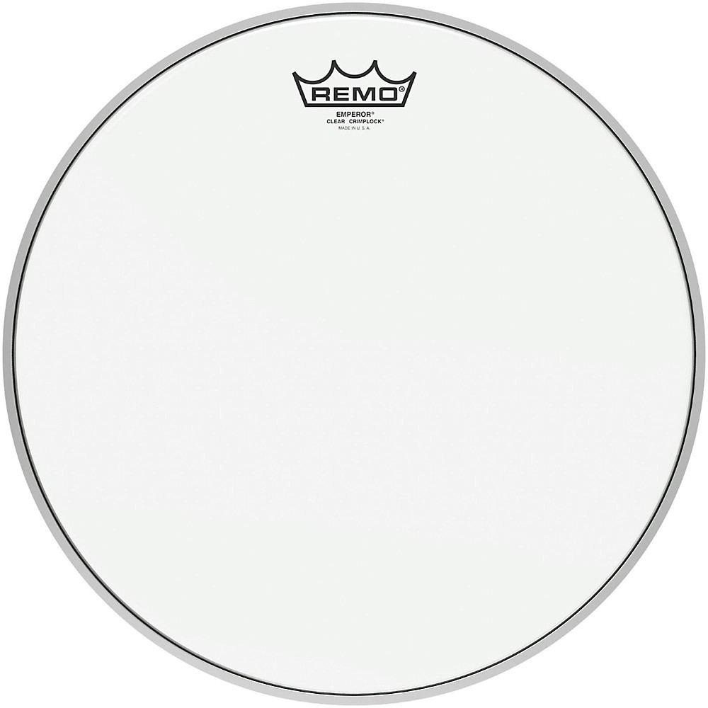 Remo Emperor Clear Crimplock Tenor Drumhead 14 in.