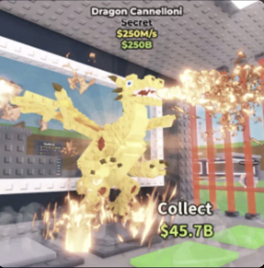 Dragon Cannelloni Game Item/Asset Secret $250M/s $250B ID Number $45.7B