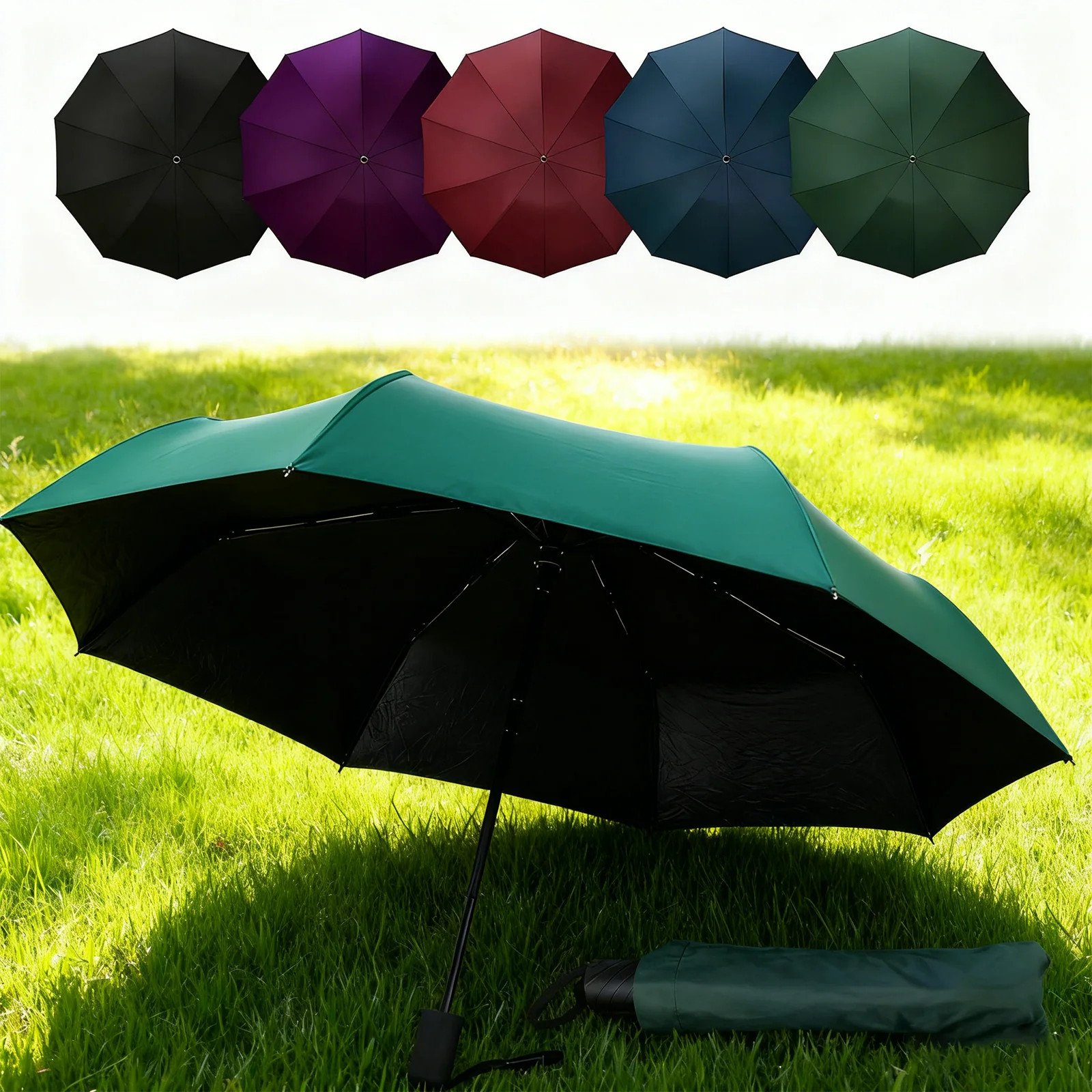 Umbrella for Rain  Protection,Compact Portable Travel Car Folding
