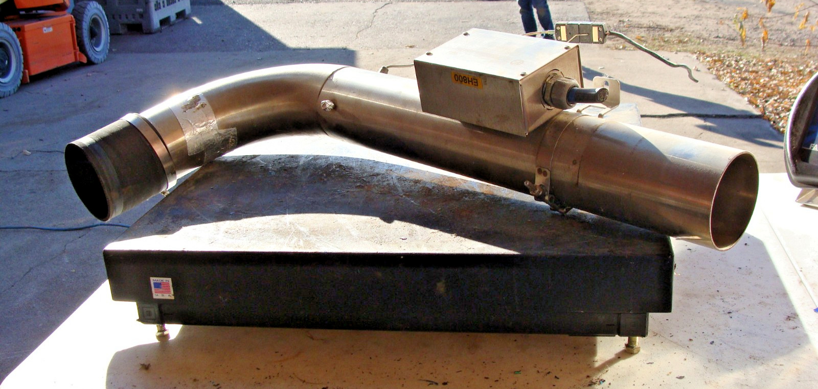 FLOW TORCH FT400-9KW-480-3-NF-NF-F2 STAINLESS STEEL GROUND HEATER 4" 3PH