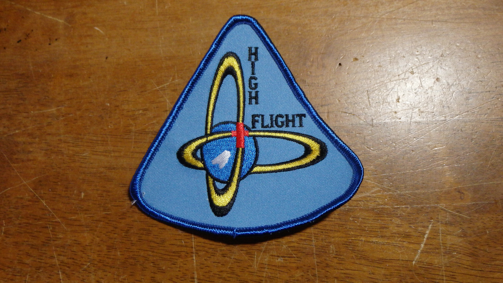 HIGH FLIGHT SPACE  SPACE SHUTTLE  SPACE MISSION PATCH   PATCH BX E #5