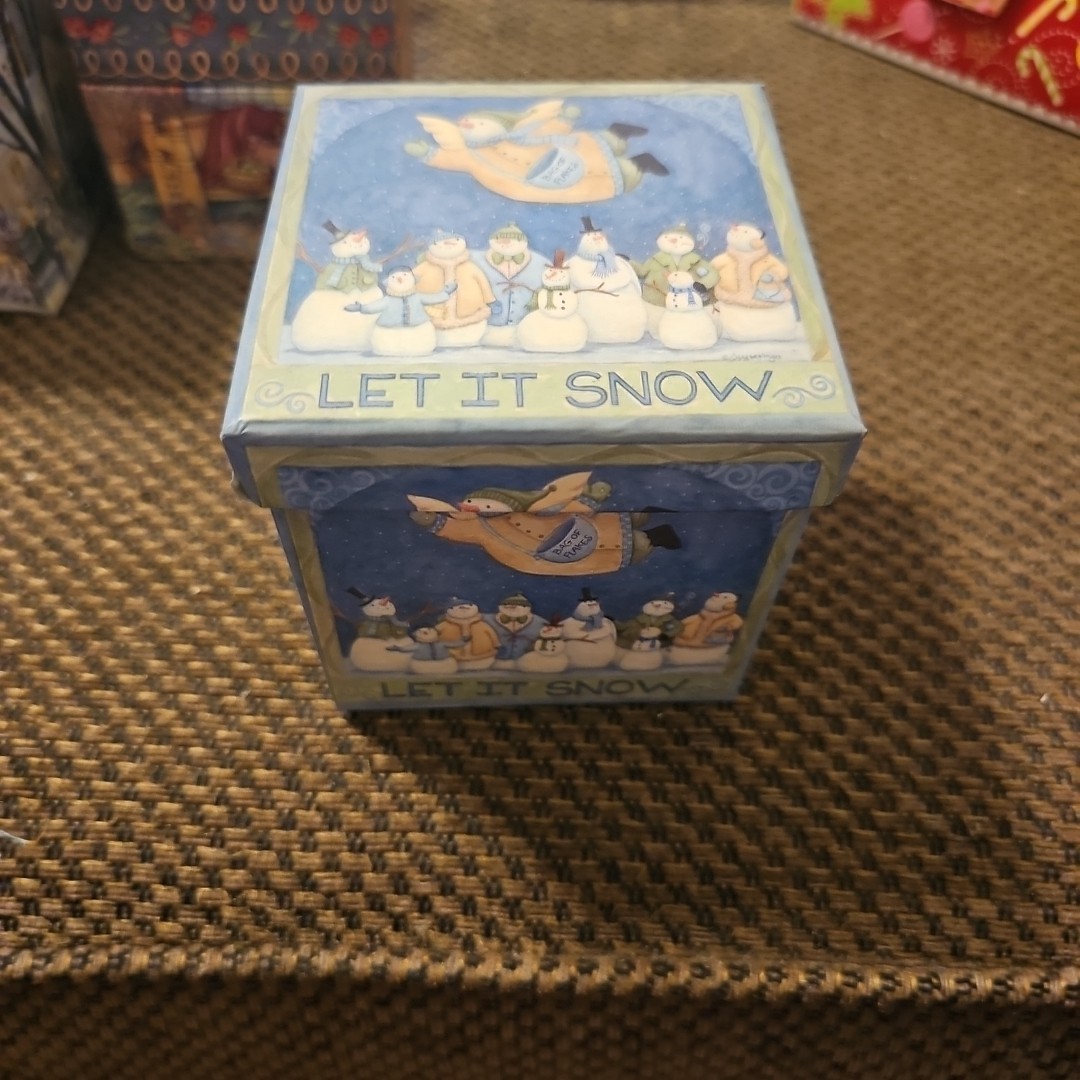 6 Small Christmas Boxes/ Packages All New