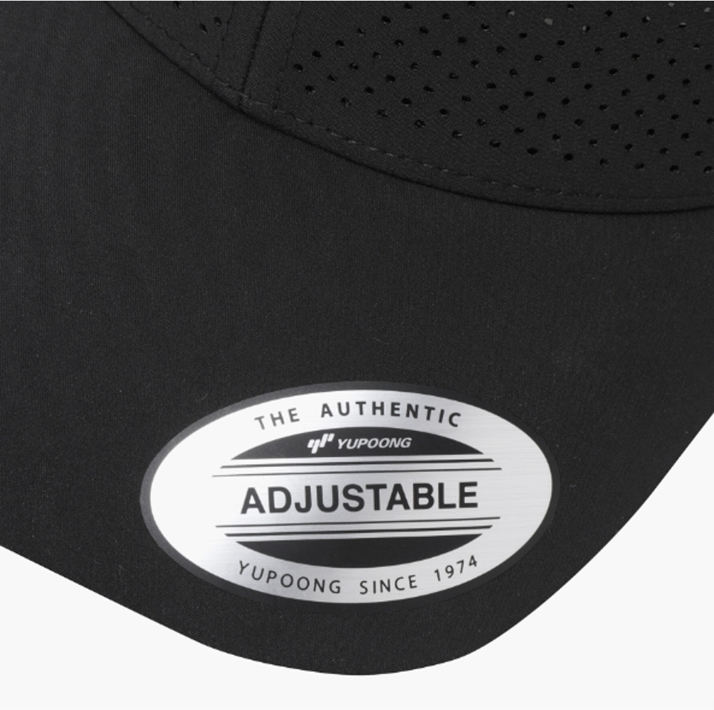 NEW DESCENTE GOLF Men's Half-Mesh Cap BLACK