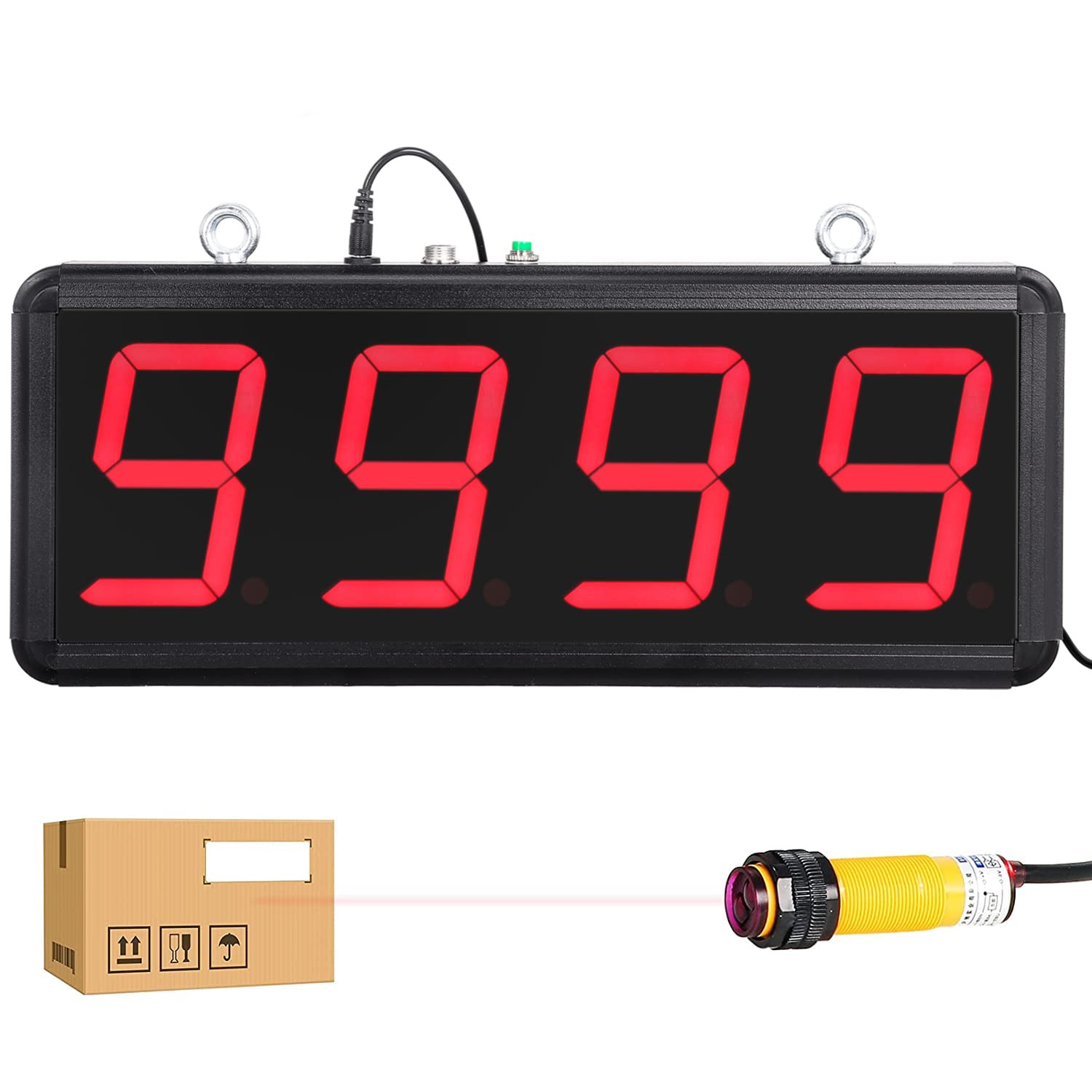 Digital LED Counter 4In Digits Display Counter People Visitor Counter Count up t