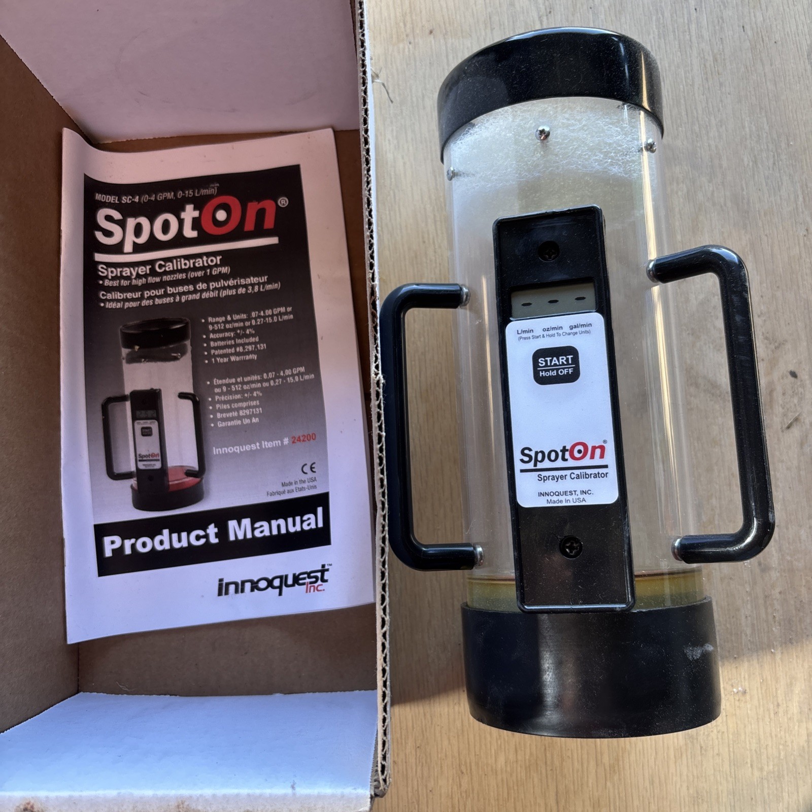 SpotOn SC-4 Sprayer Calibrator