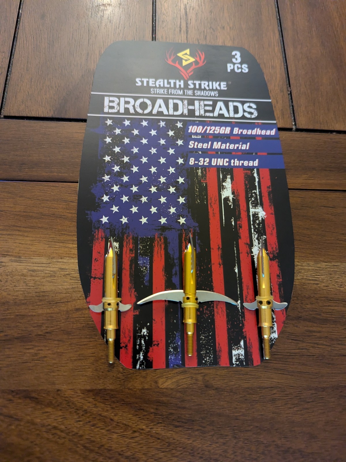 Stealth Strike 100 Grain Broadheads mechanical 2+" Cut Extreme