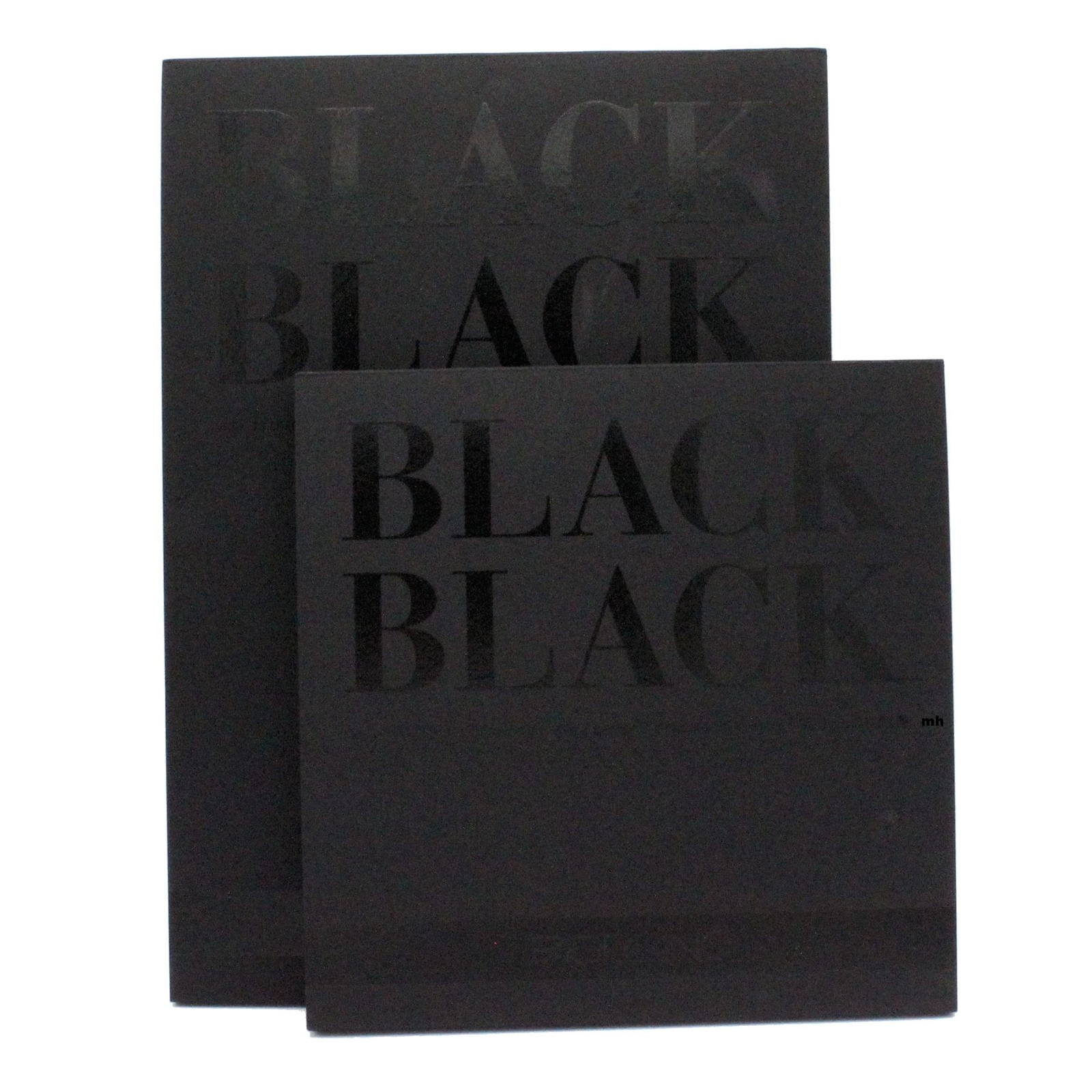 black black heavy weight drawing sketching paper pad 300gsm 20 sheets