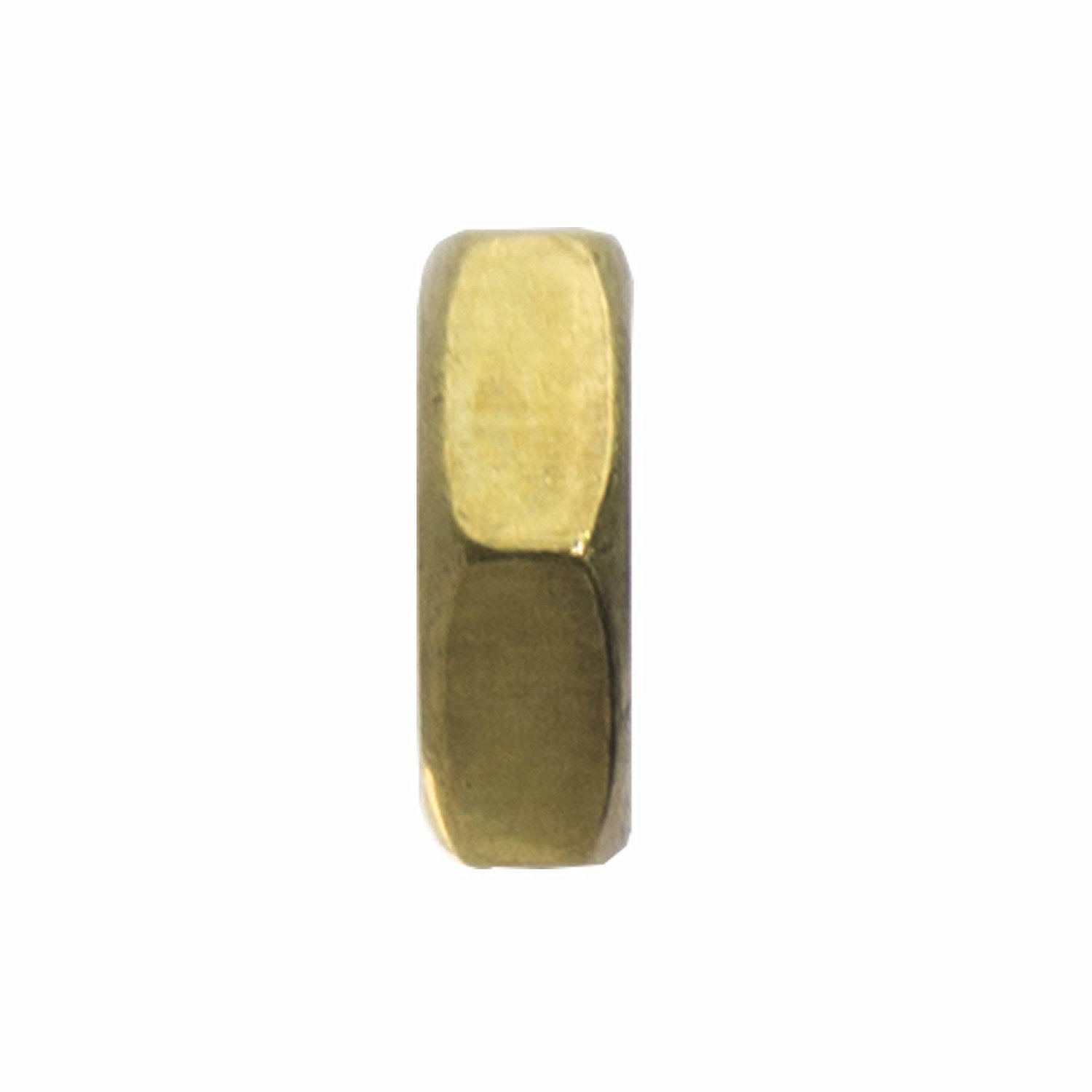8-32 Machine Screw Hex Nuts Solid Brass Qty 100