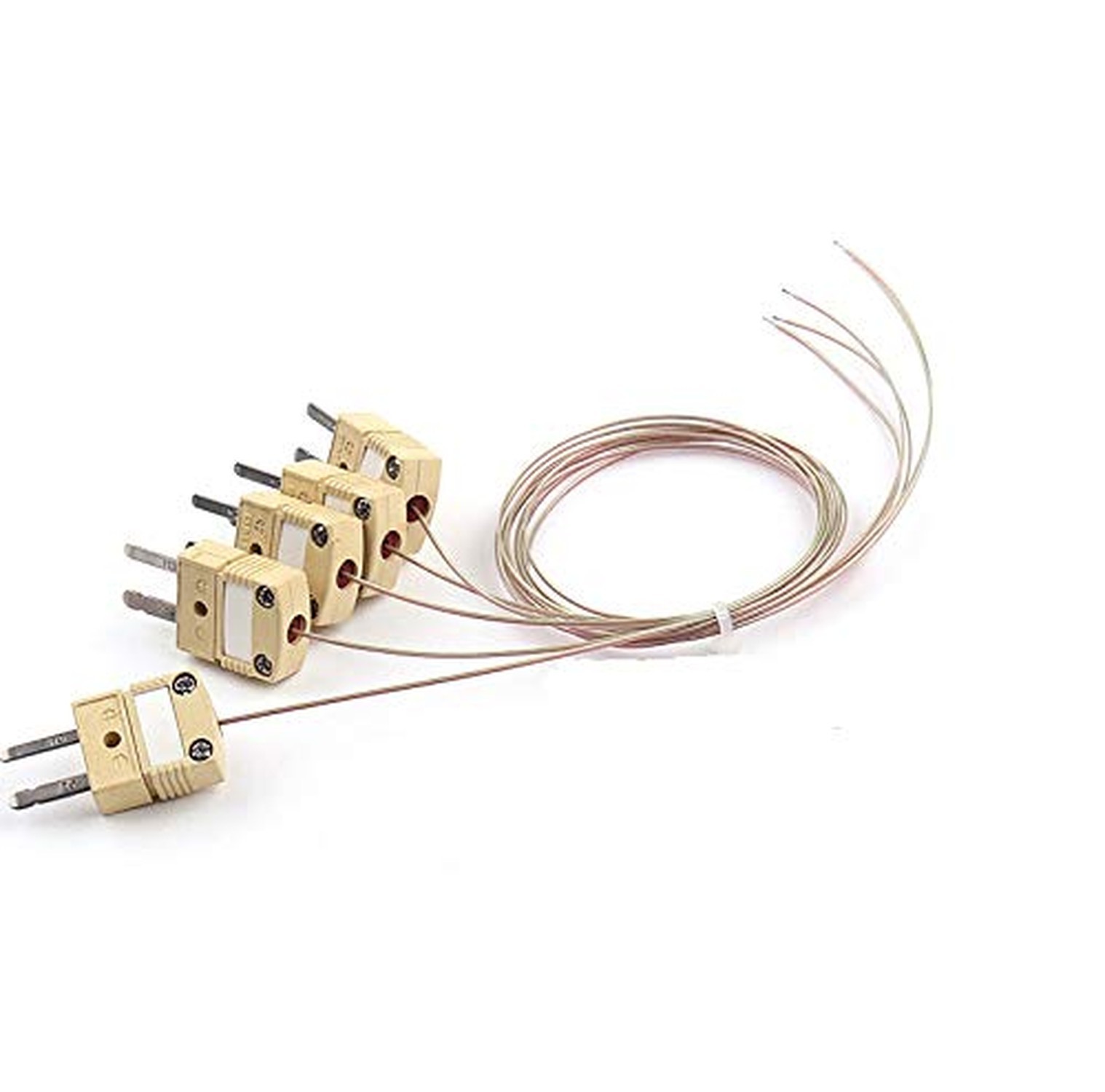 5pcs Pack High Accuracy K Type Mini-Connector Thermocouple Temperature Probe ...