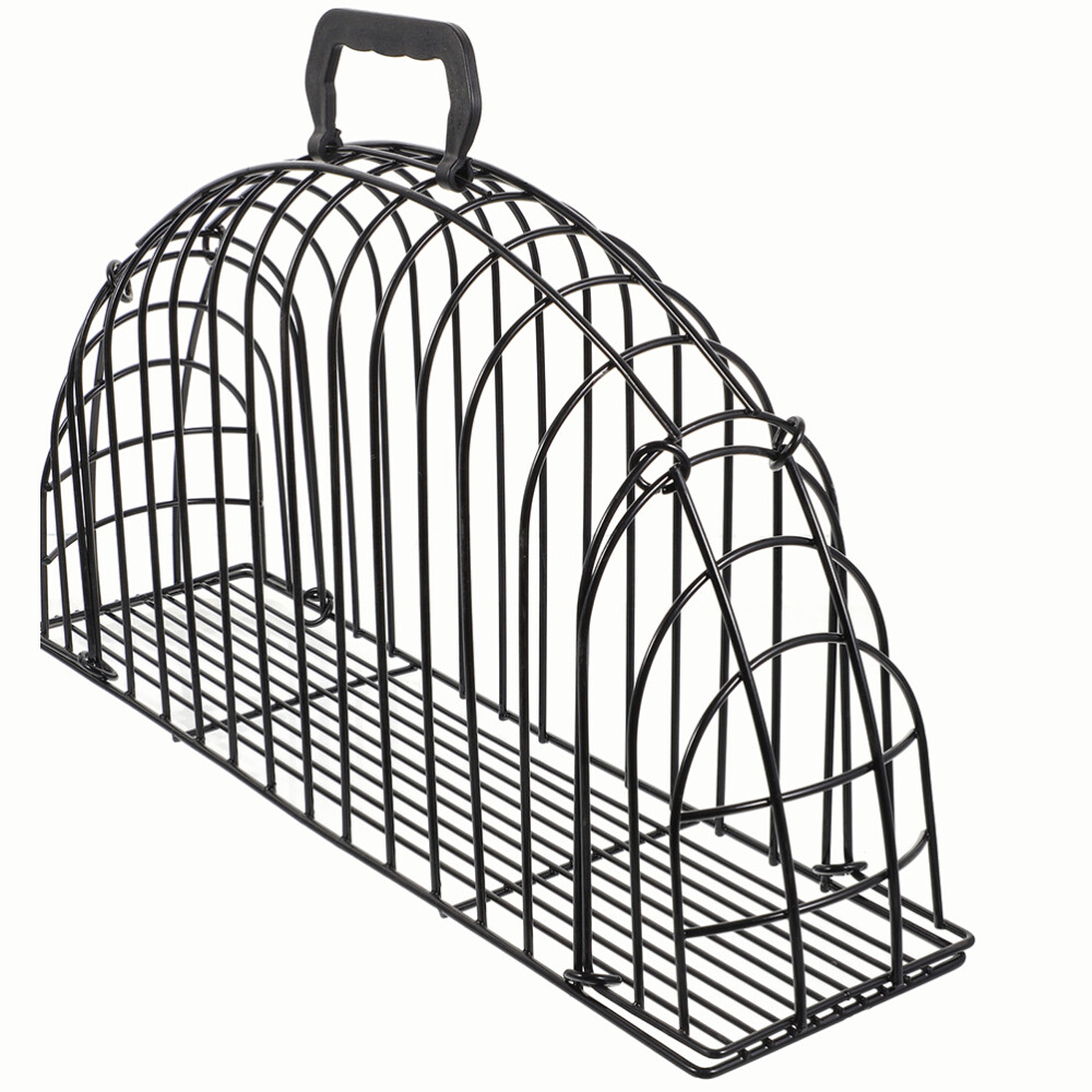 Pet Bath Cage Cat Drying Crate Kitten Grooming Holder for Bathing