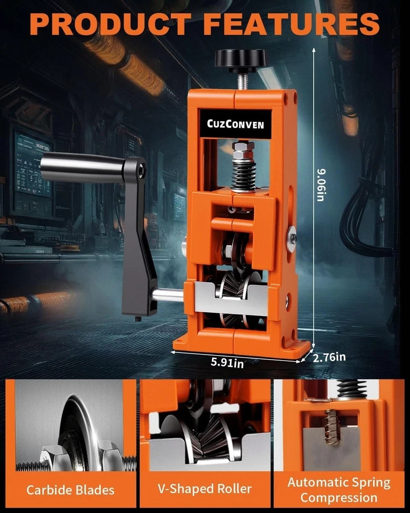 Wire Stripper Machine,0.04-1 Inch Scrapping Copper Wire Peeler Machine, Drill...
