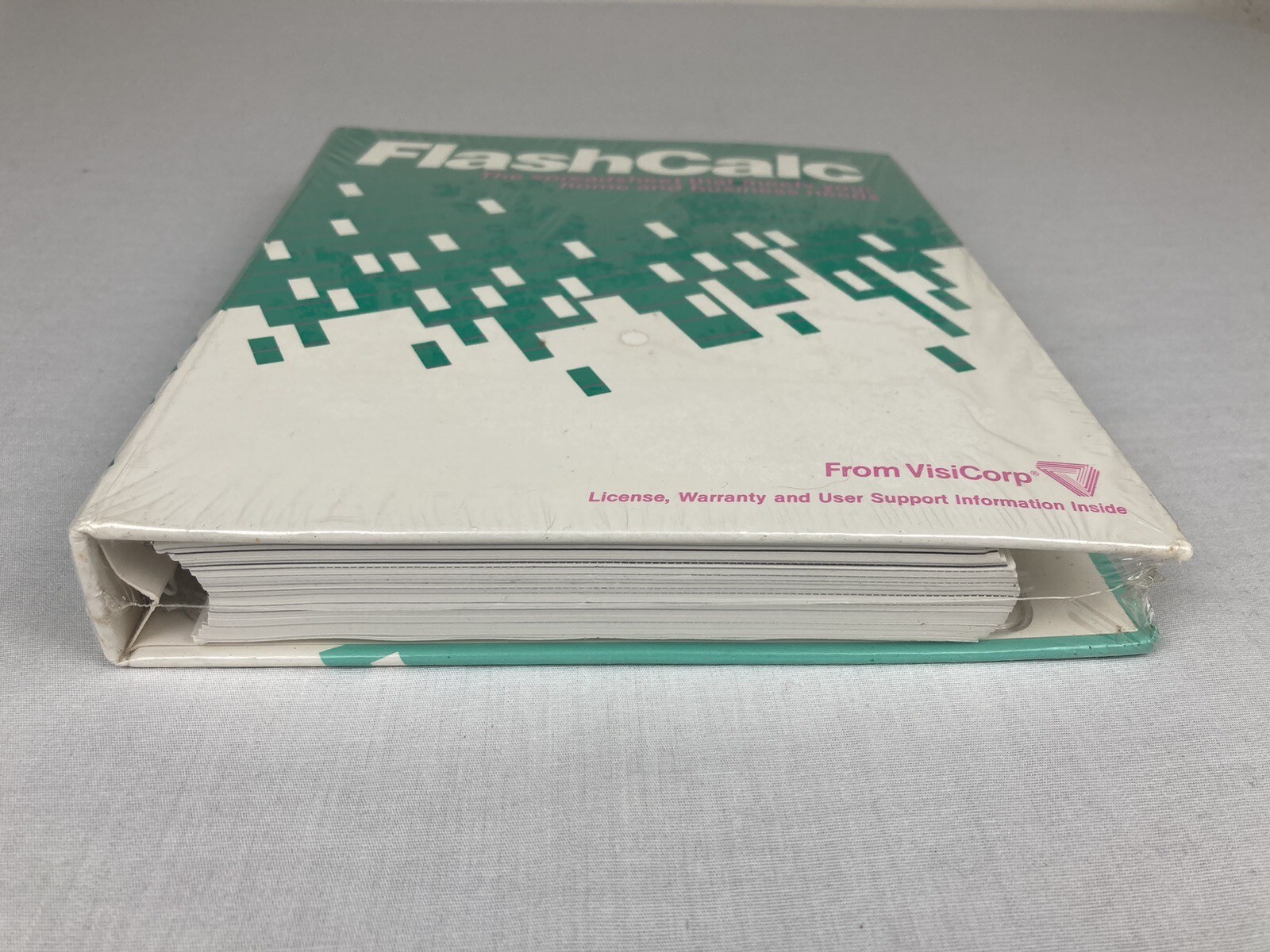 APPLE II Plus IIe IIc Software FlashCalc Spreadsheet Program All Original New!