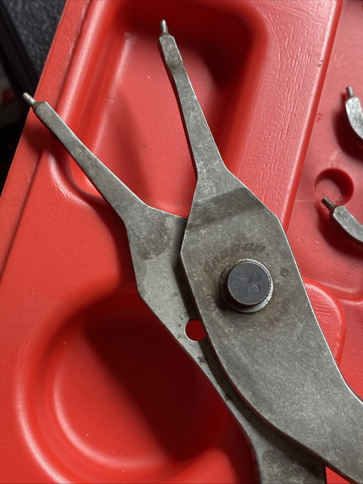 SNAP ON KIT SRPC113 SNAP RING PLIERS ORANGE COLOR