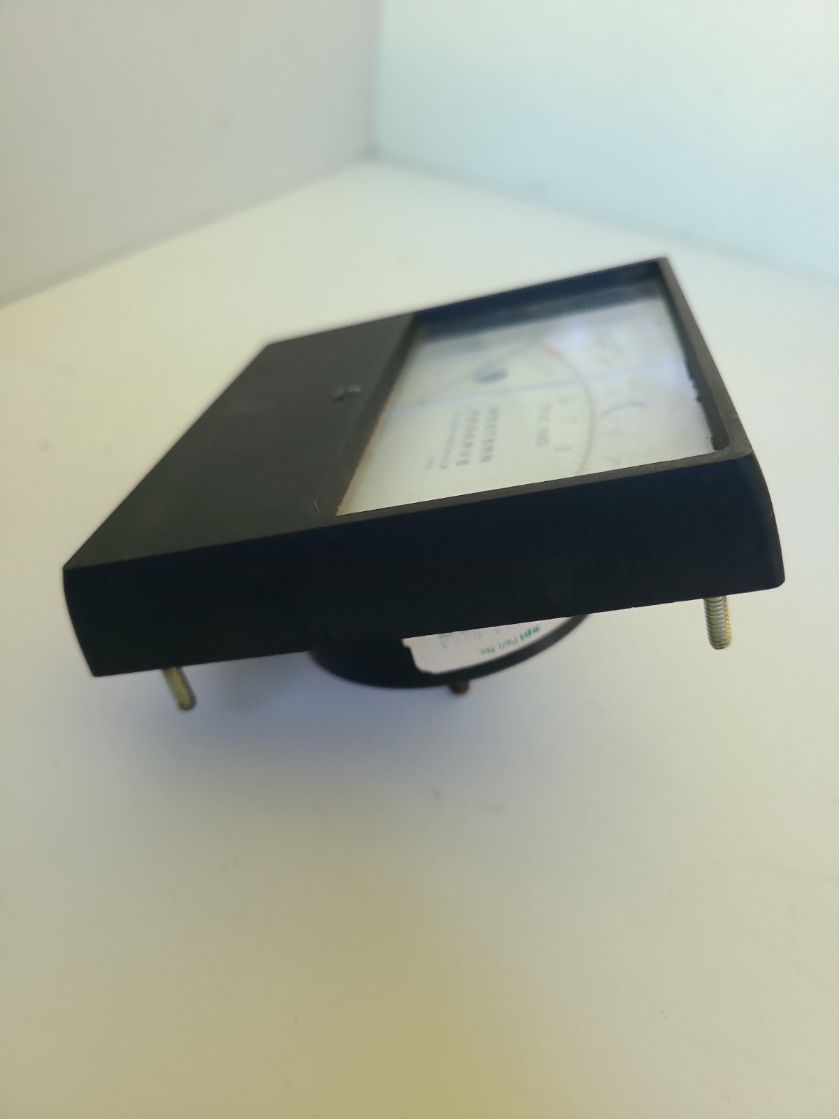 Western Reserve Electronics Model 503 panel meter, TRUE RMS 0-10 AC/DC, Crack!
