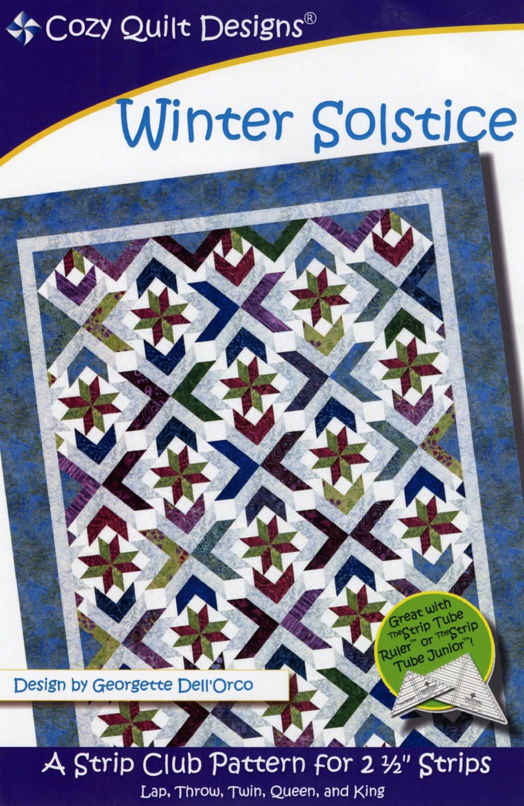 Winter Solstice Quilt Pattern by Cozy Quilt Designs
