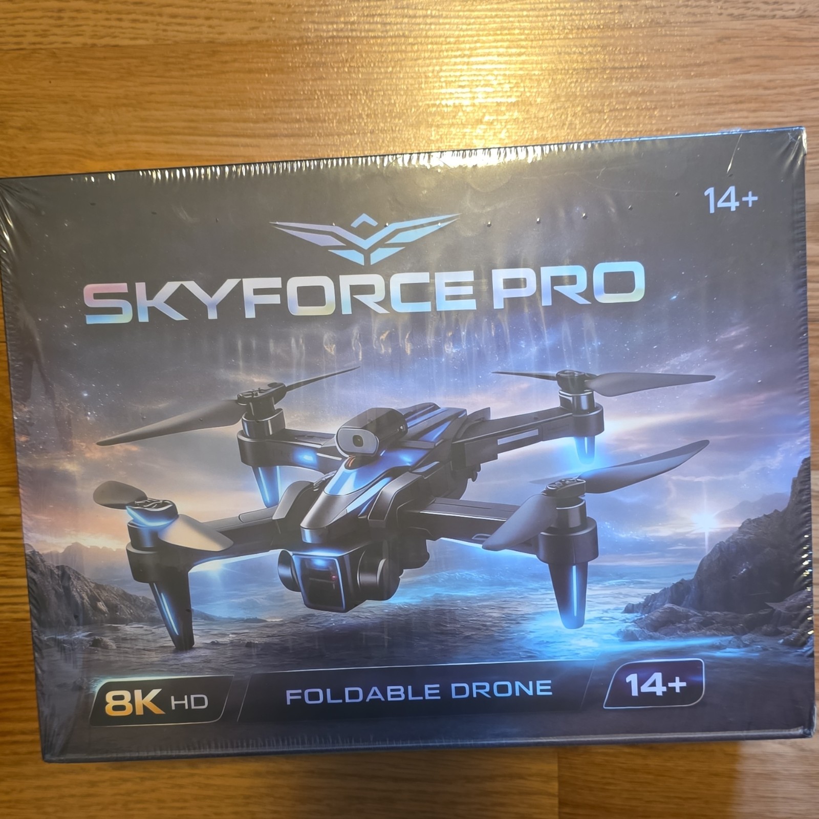 Skyforce Pro Foldable Drone 8K Video Recording WiFi 5G 3-Hour Max Flight Time