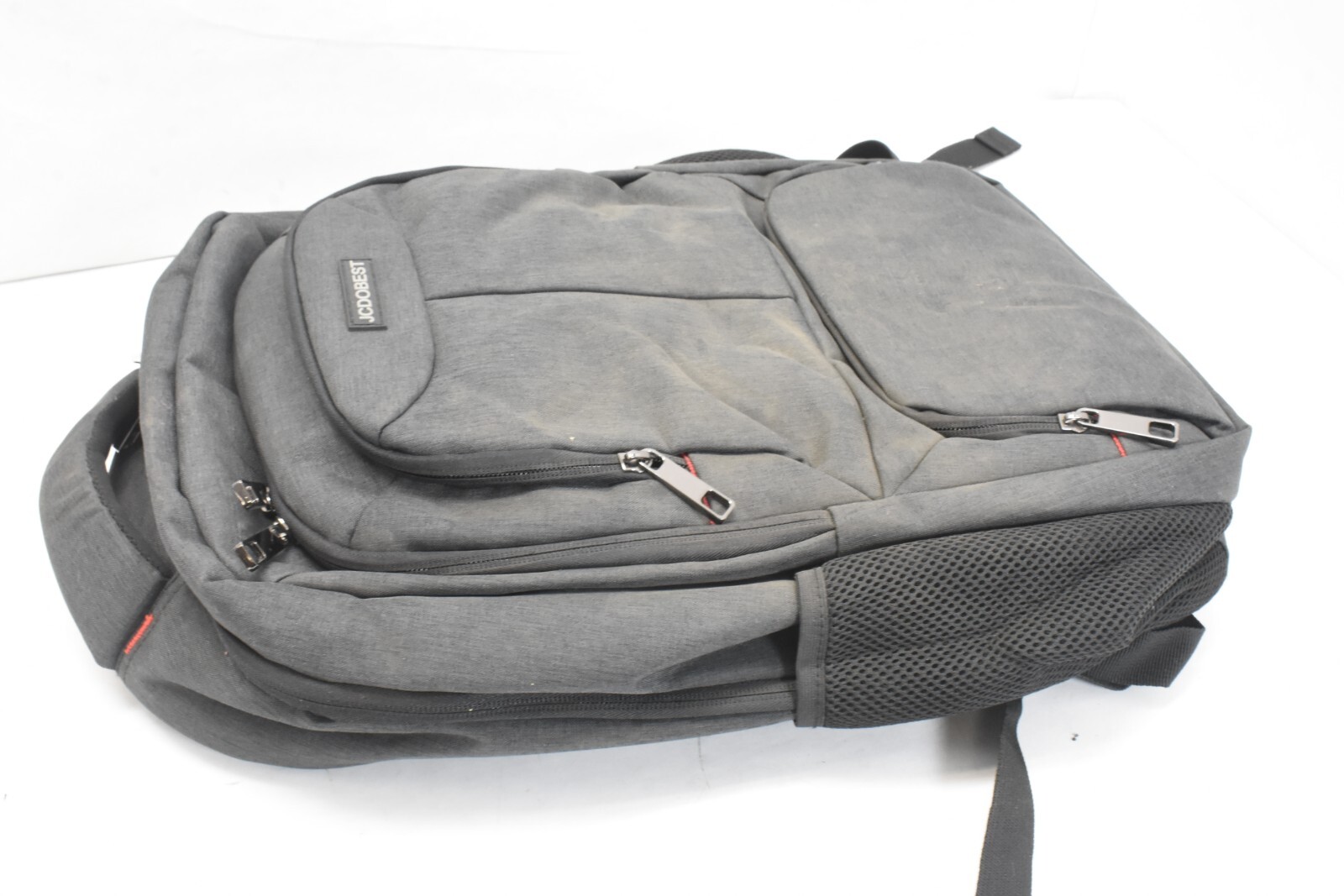 JCDOBest Black Computer Travel Backpack Adjustable Strap Outer Pockets