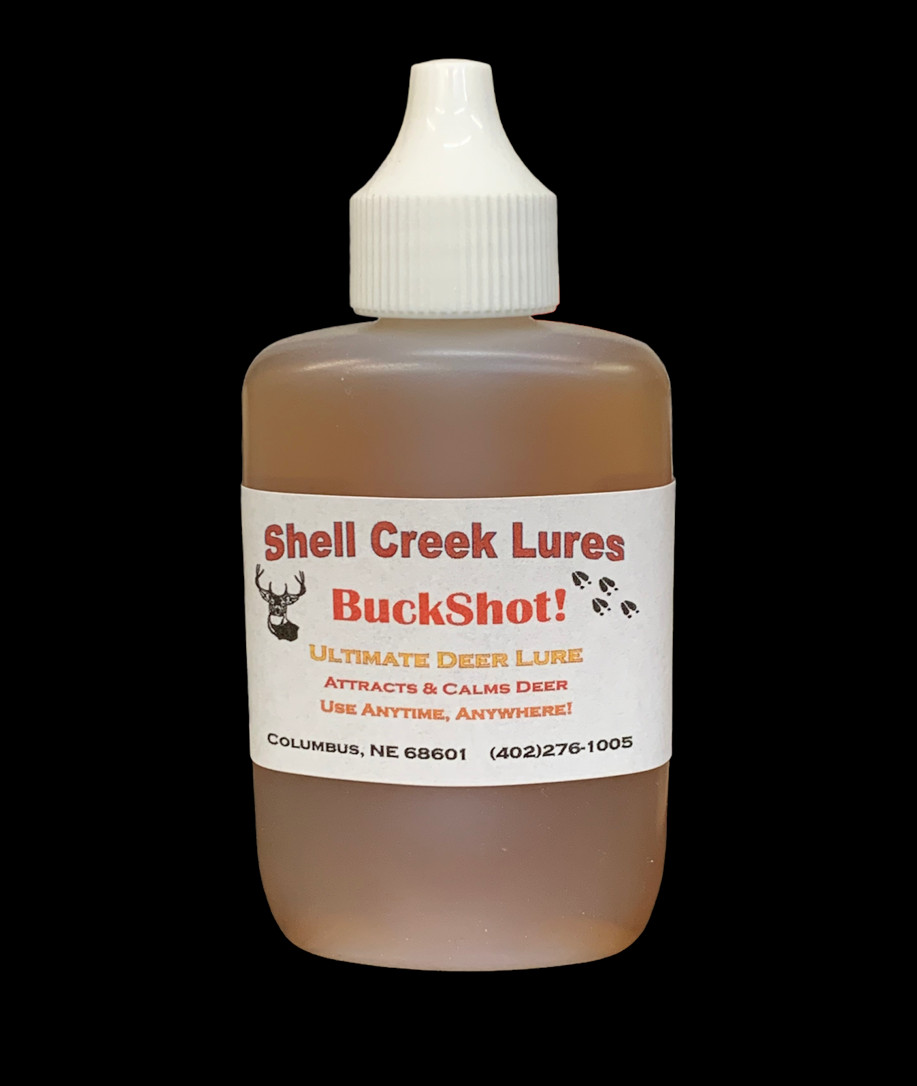 "BUCKSHOT" Ultimate Deer Lure, Deer Gland Scent, Strong Attractant, Archery