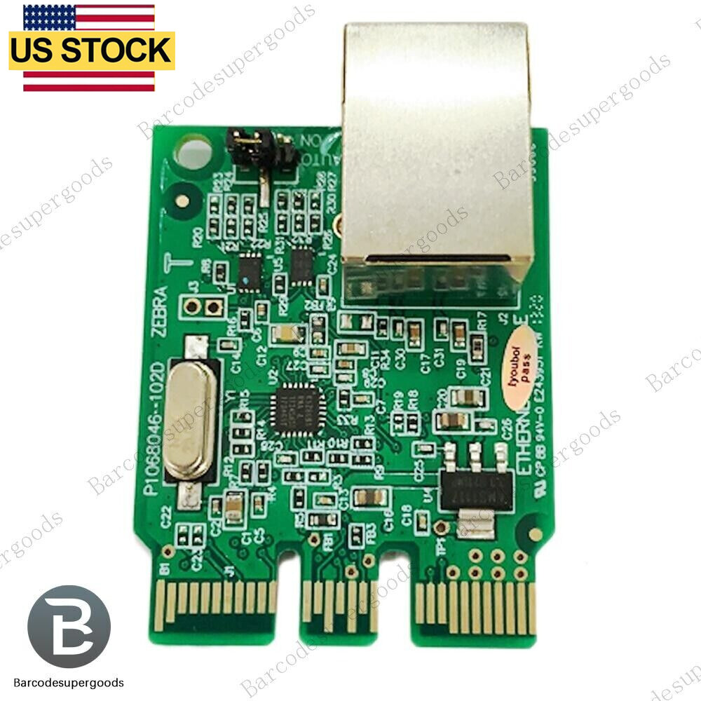 ETHERNET MODULE for ZEBRA ZD410 ZD420D P1080383-442 Internal Wired Network Card