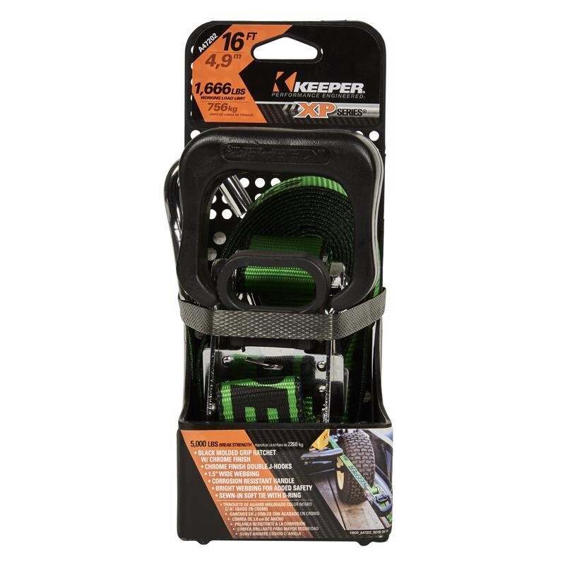 Keeper XP Series 16 ft 1,666 lbs Working Load Limit 5,000 lbs break strength 1pk